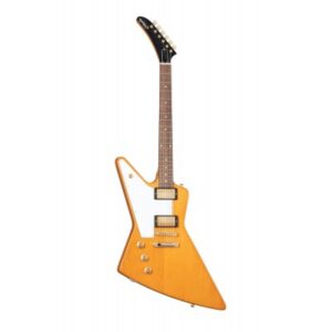 Gibson EXPLORER KORINA 1958 + ETUI AGED NATURAL GAUCHER IBGCS - RECONDITIONNE