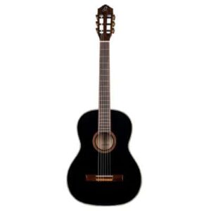 Ortega 4-4 R221 SPRUCE SLIM NECK BLACK - RECONDITIONNE